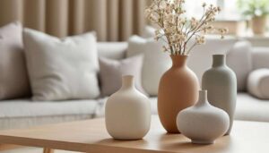 So edel kann dezent sein: Dieses Vasen-Set von Jysk in Naturtönen ist ein Must-have