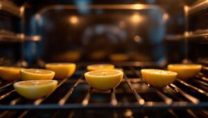 Ofenreiniger sparen: Der Trick mit Zitronenscheiben reinigt Ihren Ofen über Nacht