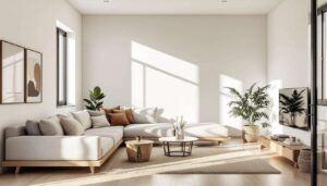 So wurde aus einer verschachtelten, dunklen Wohnung in Spanien eine minimalistische Ruhe-Oase